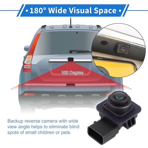 Image of 1 Pcs Rear View Camera for Land Rover Range Rover Evoque L538 2011-2018 License Plate Park Assist Camera Backup Reverse Camera