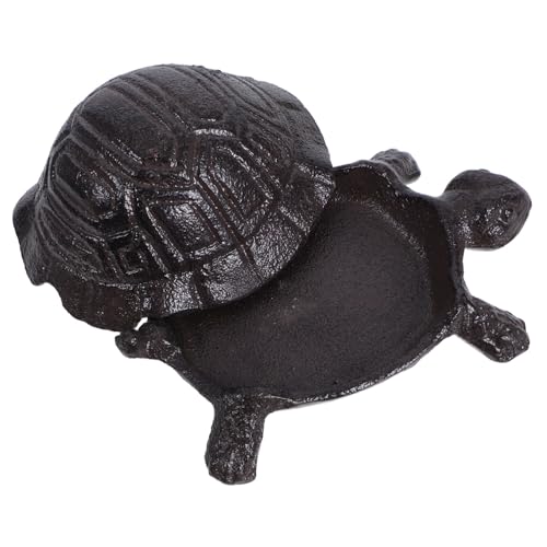OSALADI Estatua De Tortuga De Hierro para Llaves Oculta para Entrada De Casa y Jardín