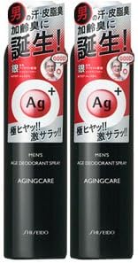 Amazon 2本 資生堂ag エージープラス メンズエイジデオスプレー 100g 2本 資生堂 デオドラント 制汗剤 通販