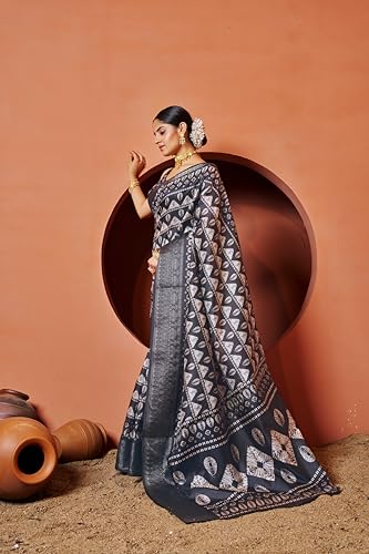Image of GRECIILOOKS Women Saree | Women Saree | woman Silk Banarasi Saree