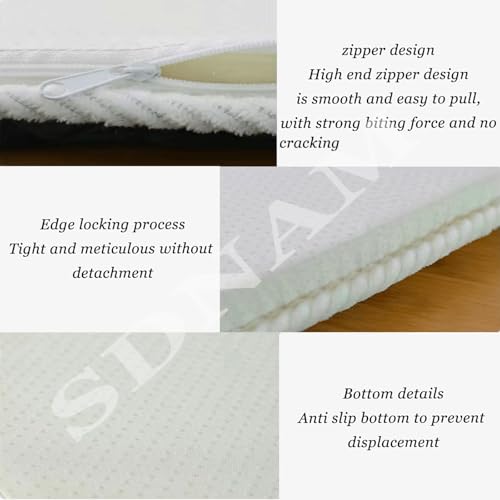 OutdoorIndoor Panca Antiscivolo Cush per Patio Swing Loveseat Pad 484060x12141618 Pollici Grigio Scuro Giardino Seat Cush per t &