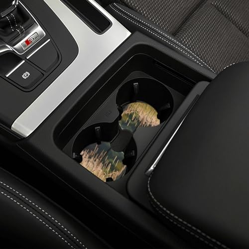 Portavasos para carro 2 unidades absorbente negro universal miniatura 6