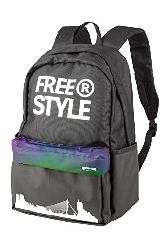 Spro Freestyle Classic Backpack Aurora 27x42x13cm - Angelrucksack für Spinnangler, Rucksack zum Street Fishing, Tackletasche