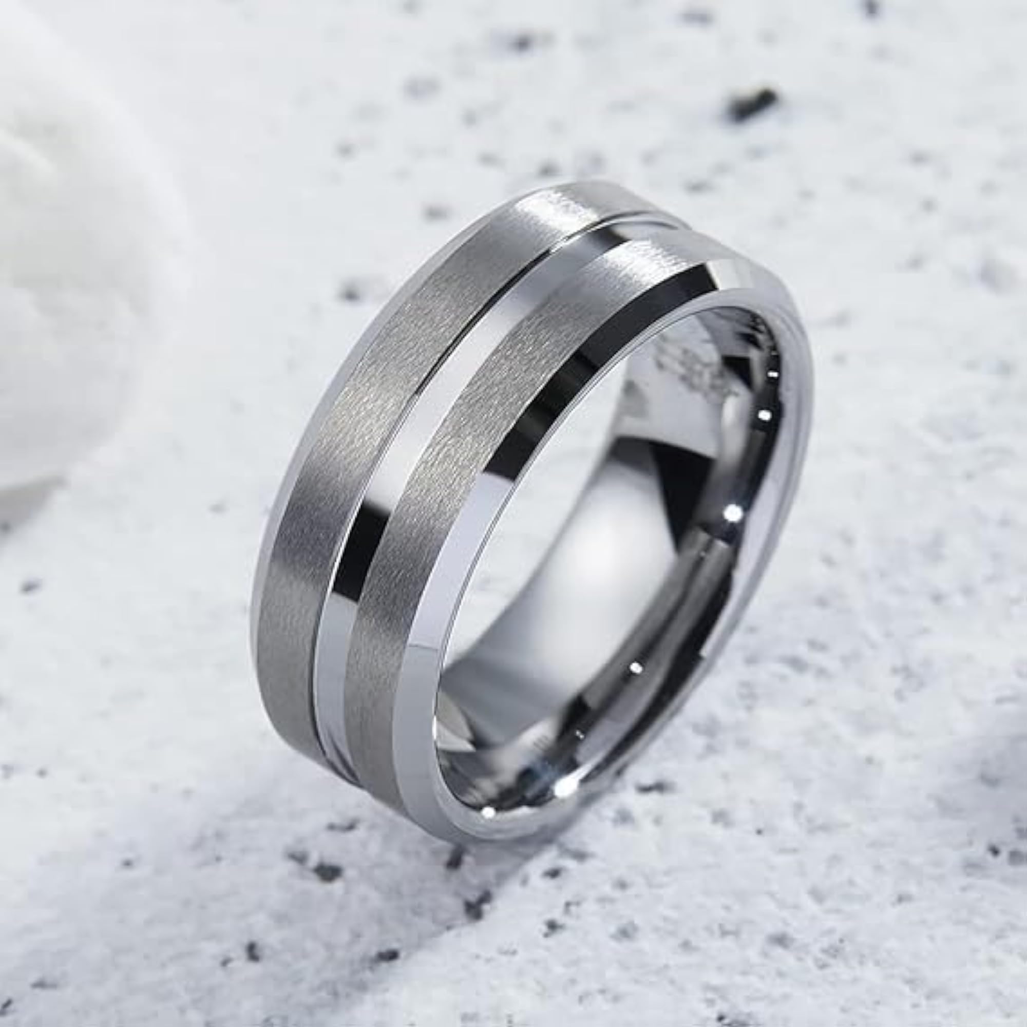 Silver Rings Combo for Men, Stylish Set of 3