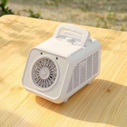 YueShengYCHUANG Electric Bubble Maker Bubble Blower Bubble Generator with and USB Powered Design Lightweight Frame with Top Handle and, Array, 20-Hole Stage Bubble Machine White Battery Version - Image 4