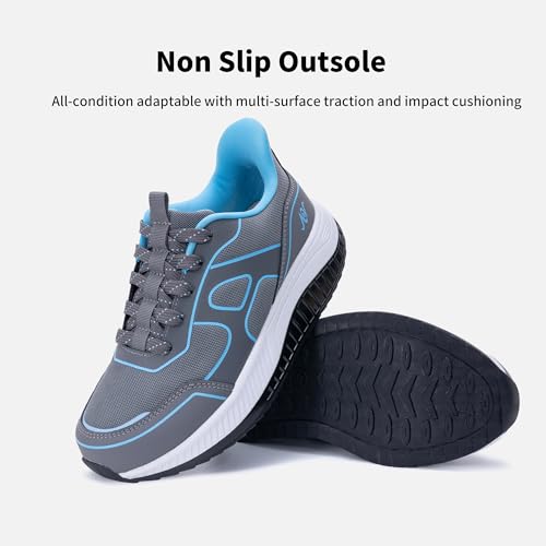 Womens Walking Shoes Arch Support Plantar Fasciitis Sneakers Cushion Pain Relief Tennis4