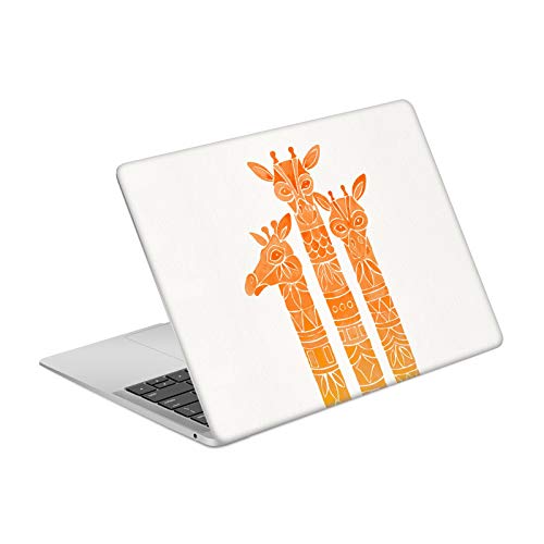 Autocollant MacBook Air 13.3 Cat Coquillette Orange Ombre Giraffes