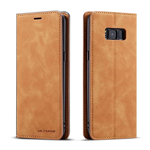Coque Samsung S8 marron idéale pour visionner vos vidéos les mains libres