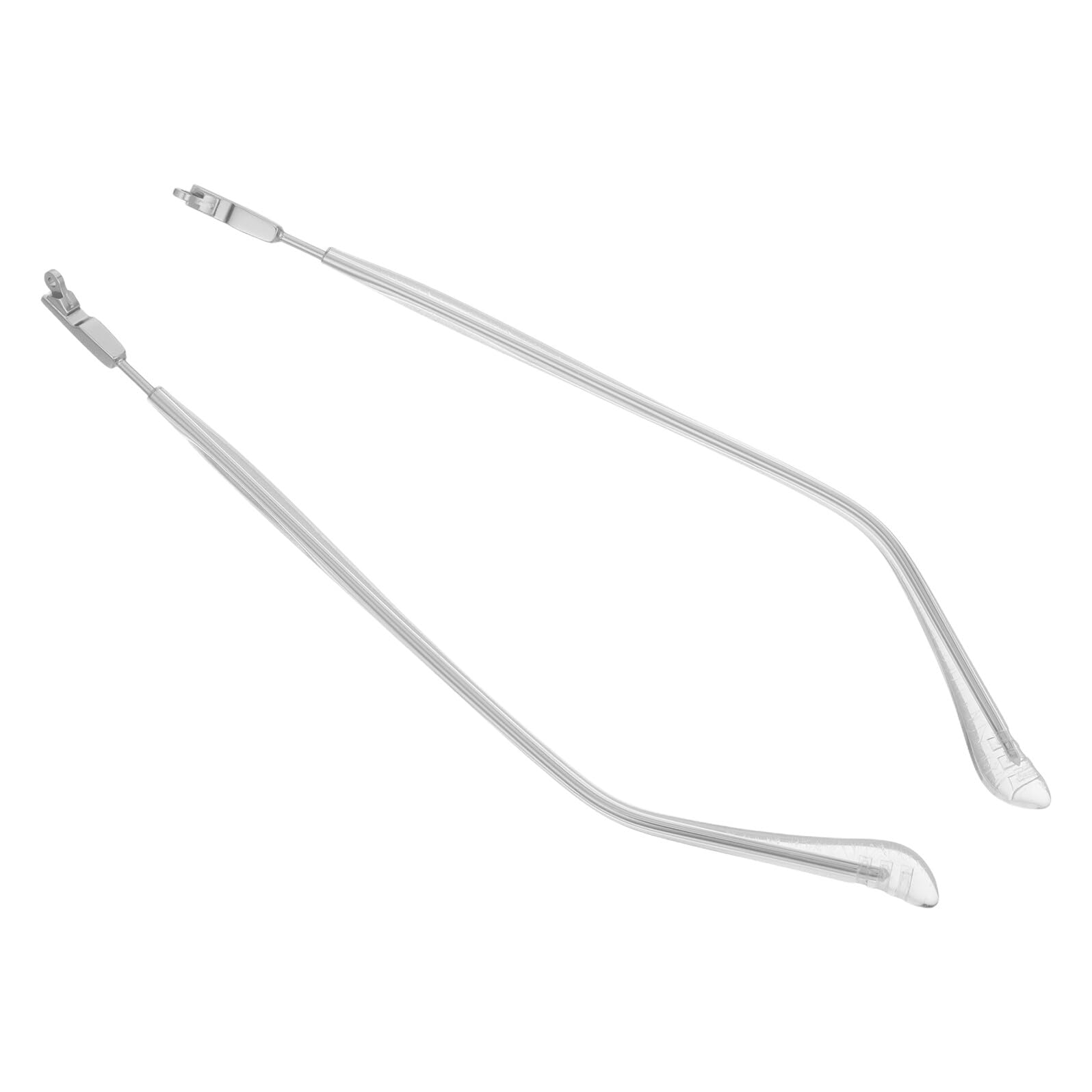 Brazos resistentes con funda negra y rosca externa para ajuste de gafas 8