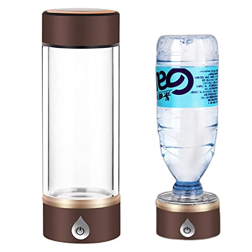 Bouteille d'eau riche en hydrogène portable 1500 PPB 420ml avec adaptateur USB