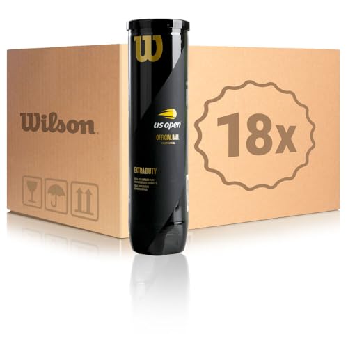 Acheter pelotas de tenis Wilson US Open pack de 72 balles jaunes haute pression