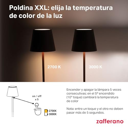 Poldina XXL Inalámbrica 15 Horas de Autonomía Táctil 7