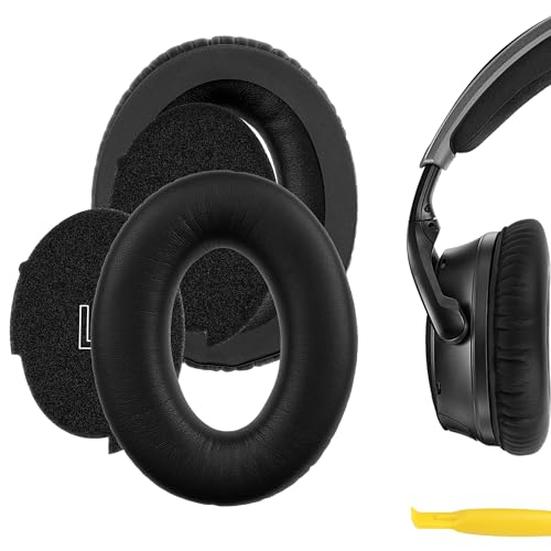 Geekria Replacement Ear Pads Compatible with Bose A30 Aviation Headphones, Ear Cushions (Black)