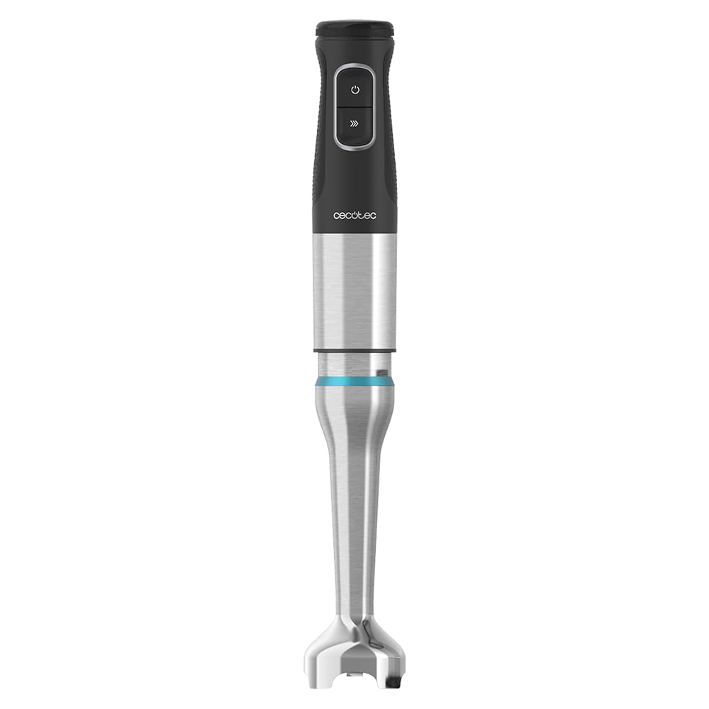 Cecotec Batidora de mano Power TitanBlack 1500 XL TotalMix. Potencia 1500 W, Cuchillas 4 hojas con recubrimiento titanio, Pie XL, Campana antisalpicaduras, Velocidad ajustable, Función Turbo — view 14
