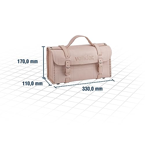 Maleta de Couro para Ferramentas Marrom, Vonder VDO2670