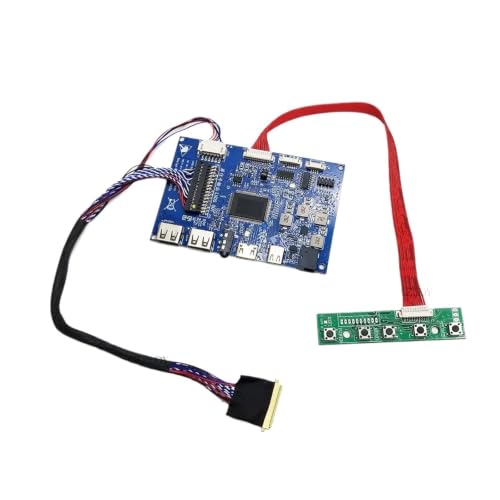 HDMI + Type-C USB LCD Controller Board for 17.3 Inch N173HGE LP156WF1 1920 * 1080 40P LCD Controller Board Display,Compatible for Samsung,DeX