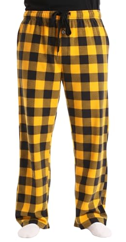 #followme Men’s Buffalo Plaid Pajama Pants – Micro Fleece Lounge