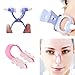 Produktbild Super Qualität Set Mit 2 Nasen Up Lifting / Shaping / Nasenrücken Formen / Begradigen Kunststoff Clips / Clippers / Klammern / Schönheits Werkzeug In Blau Mit Weiß Schwamm Und Pink Von VAGA