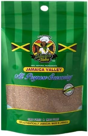Jamaica Valley All-Purpose Seasoning 100g | Authentic Jamaican Seasoning Blend | Caribbean Herb & Spice Mix | MSG-Free | Perfect for Meat, Fish & Vegetables