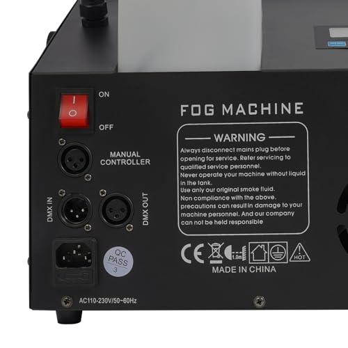 Máquina de humo baja de 1200W con control remoto miniatura 4