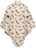 Little Casimir Großes Lätzchen „Boo zum Überwerfen für Baby und Kleinkind 6-48 Monate. Ärmellätzchen aus Öko Tex zertifizierter Baumwolle - Geschenk für Mütter von Jungen oder Mädchen (Wildlife 2.0)