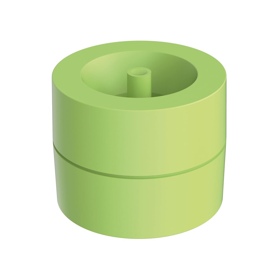 Maul MAULpro, Dispensador de grapas de 7,3 x 6 cm de diámetro, organizador de escritorio para clips, accesorios de escritorio con imán para oficina, incluye 15 grapas, elegante dispensador de clips