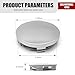 Bookeel Pack-4 Car Wheel Center Hub Cover, 2.36