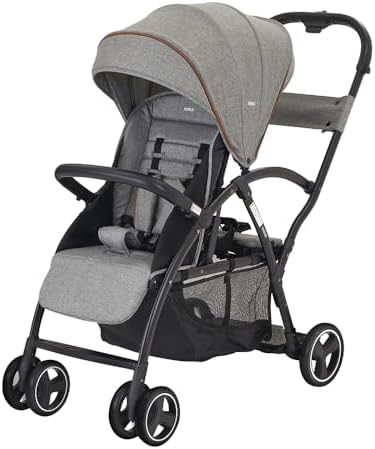 Amazon.co.jp: Katoji Stroller 2-Seater Next Gray 41447 : Baby