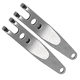2 szt. Zewnętrzny Zaczep do Paska Zawieszka ze Stali Nierdzewnej Zawieszka Kieszonkowa Breloczek z Brelokiem Victorinox Klips Kieszonkowy KLUCZ Inteligentny Klip ZACHOWAJ KLUCZ W