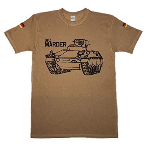 T-shirt SPZ Marder 1 Grenadier blindé BW Tropen vert de qualité supérieure taille XXXL