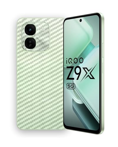 Image of Compatible with iQOO Z9x 5G Back Skin Sticker /Vinyl wrap /Protective Film Mobile Skin Carbon Fiber Transparent (only Back)