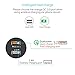 Car Charger, Squish Quick Charge 3.0 Car Charger Adapter, 5.4A 30W Dual USB Port Aluminum Alloy Fast Car Charger for iPhone XR/XS/X, Samsung Galaxy S10/S10+ S9/S9+, LG G6 / V30 and More | UL Listed
