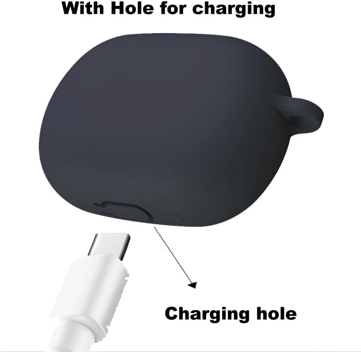 Silicon Case Cover Compatible with Raycon Everyday Earbuds (2024 Edition) RBE726 True Wireless Earbuds - Image 4