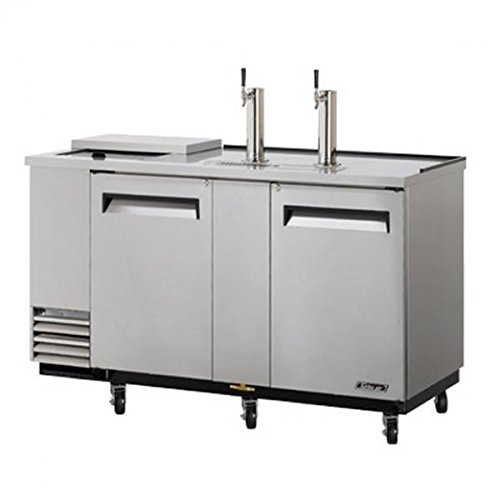 TCB-3SD Refrigerated Direct Draw Beer Dispenser by Turbo Air – Silver, Model TCB-3SD-N6