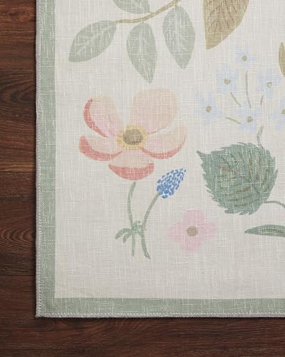 Tapete decorativo Loloi Rifle Paper Co Cotswolds Ivory miniatura 4