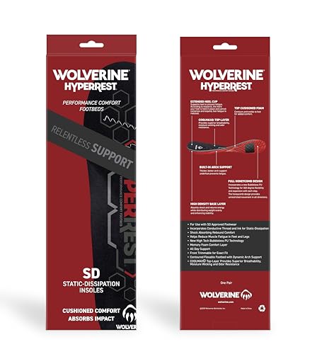 Plantillas WOLVERINE HYPERREST para hombre talla 6/7 miniatura 2