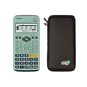 Casio FX-92 + beschermhoes voor academische en wetenschappelijke rekenmachine