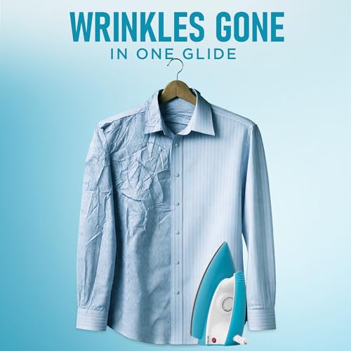 Image of Intex Glidex Core Basic Dry Iron 1000W Blue | Non-Stick Soleplate | Adjustable Temperature Control | Lightweight Shock Proof Dry Iron for Fast Everyday Ironing at Home