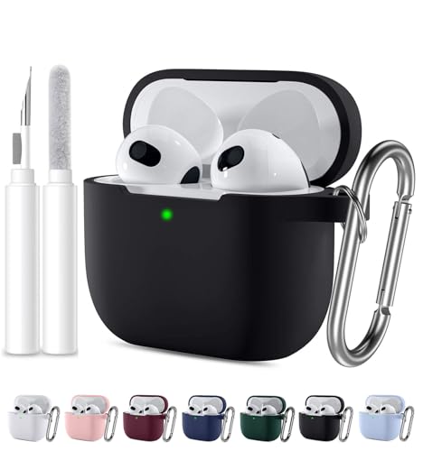 Compatible with AirPods 4 Case Cover AirPod 4 Case-Black