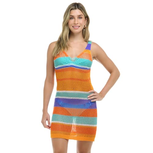 Body Glove womens Seajay Crochet Cover-up Dress2
