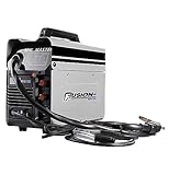 Autojack MIG130 Gasless MIG Welder with 130 Amp Non Live Torch Flux No Gas Welding and 1mm Flux Cord Wire