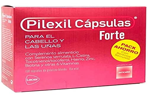Pilexil Forte PILEXIL Forte 150 CAPSULAS, Negro, Estándar