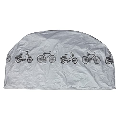 VICASKY Motorcycle Rain Cover Portable Wear Resistant Bike Protector for Rainy Days Grey High Grade Durable Material Lightweight Outdoor Protection for Bicycles