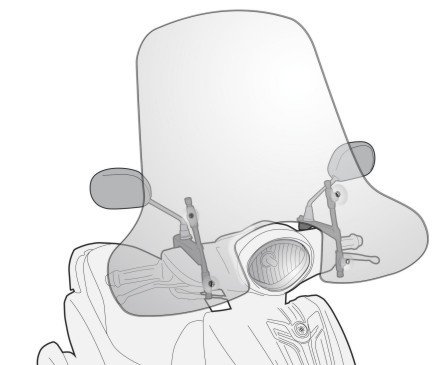 Givi spoiler yamaha d'elight 114 (2013)