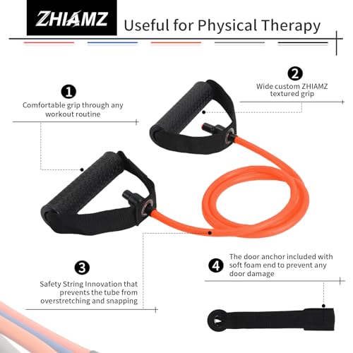 Resistance-Bands-with-Handles-Single-Resistance-Tubes-Workout-Bands-with-Handles-Durable-Exercise-Band-for-Stretching-Home-Workouts-Physical-Therapy-Fitness-Natural-Latex