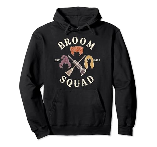 Sweat Disney Hocus Pocus Broom Squad 1693 à capuche noir