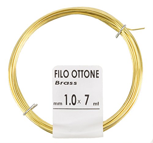  MATASSINA FILO OTTONE MM 1,00X7MT PZ 20