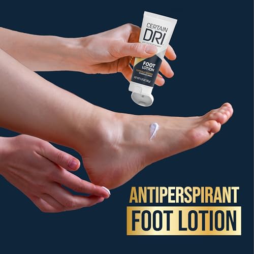 Image of Certain Dri Antiperspirant Foot Lotion, 24-Hour Sweat Protection, 1.3 oz