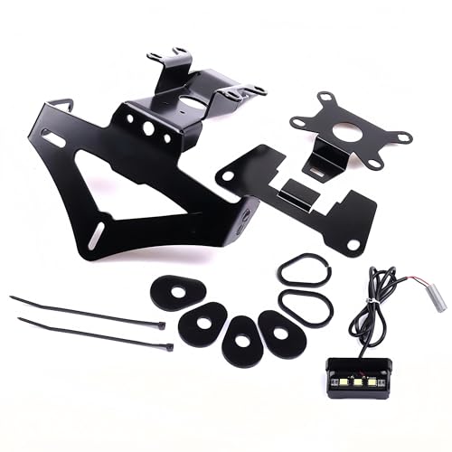 Support de plaque d'immatriculation MT-07 Yamaha 2025 finition premium alu