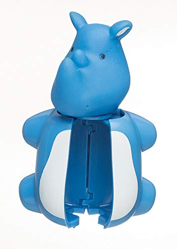 Escova Dental Steps com Capa Protetora, Kess, Azul/Rosa